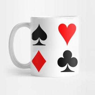 Playing Card Suits Mug